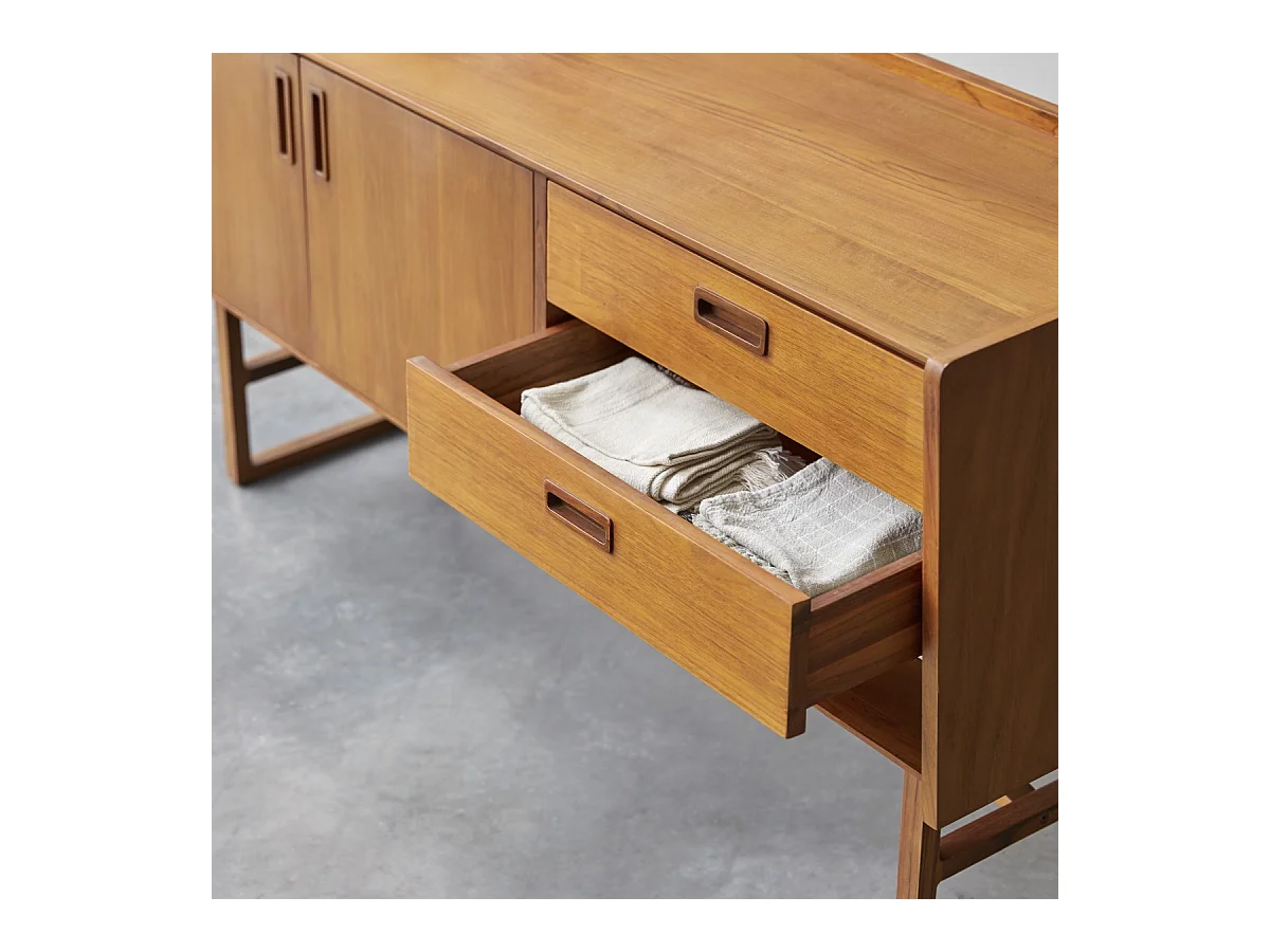 Sideboard aus Teakholz Lowboard 160 Marcus