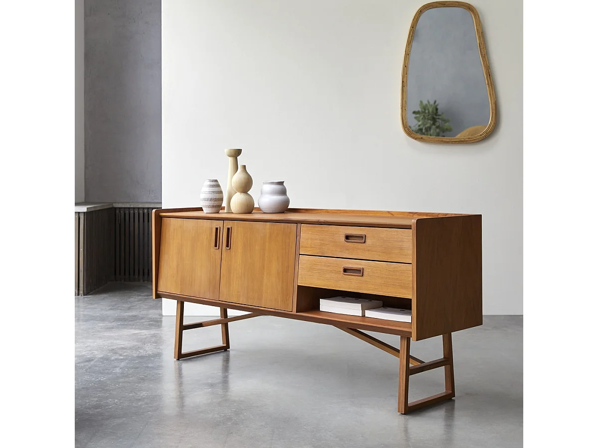 Buffet en bois de teck 160 Marcus