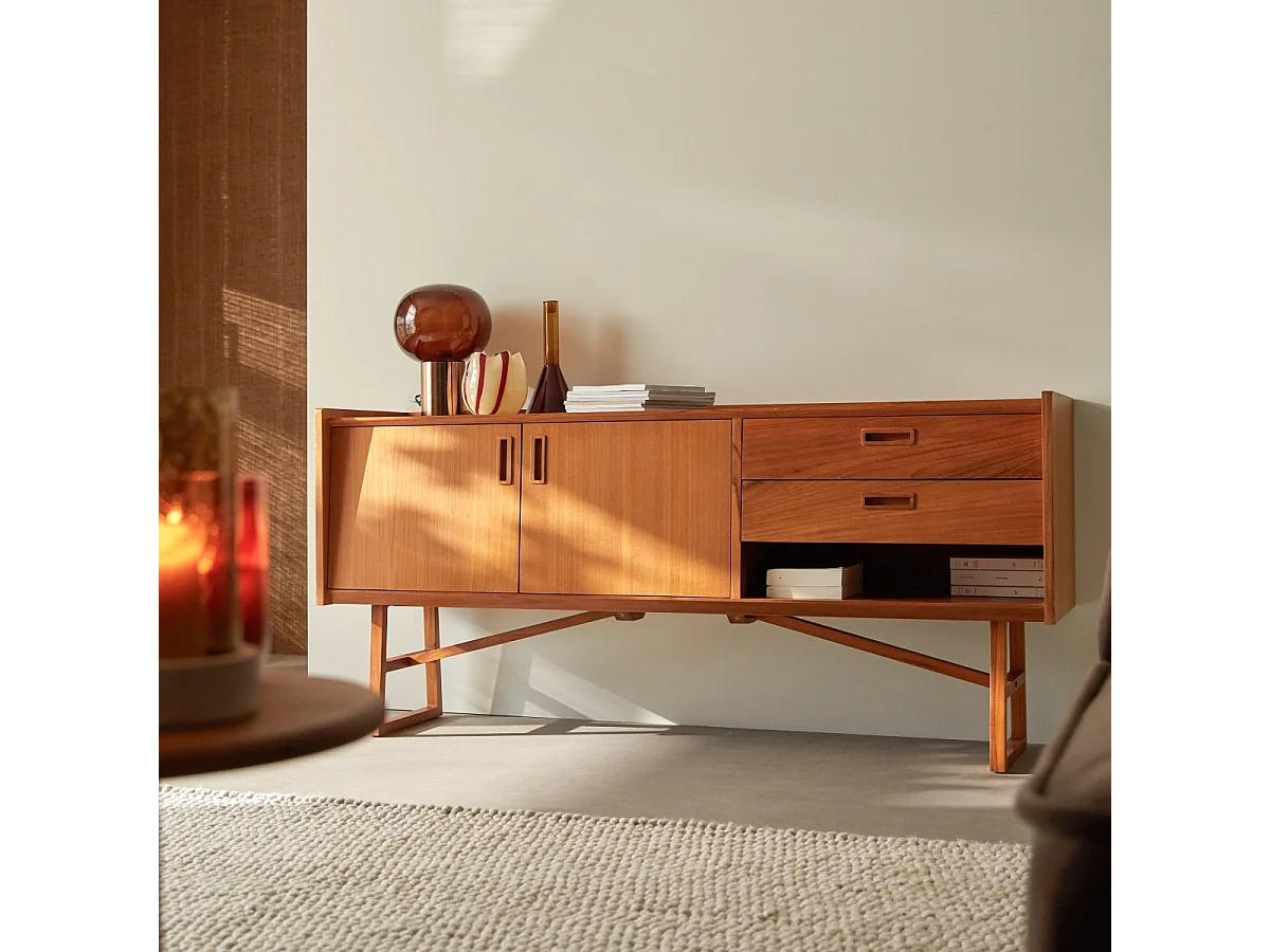 Buffet en bois de teck 160 Marcus