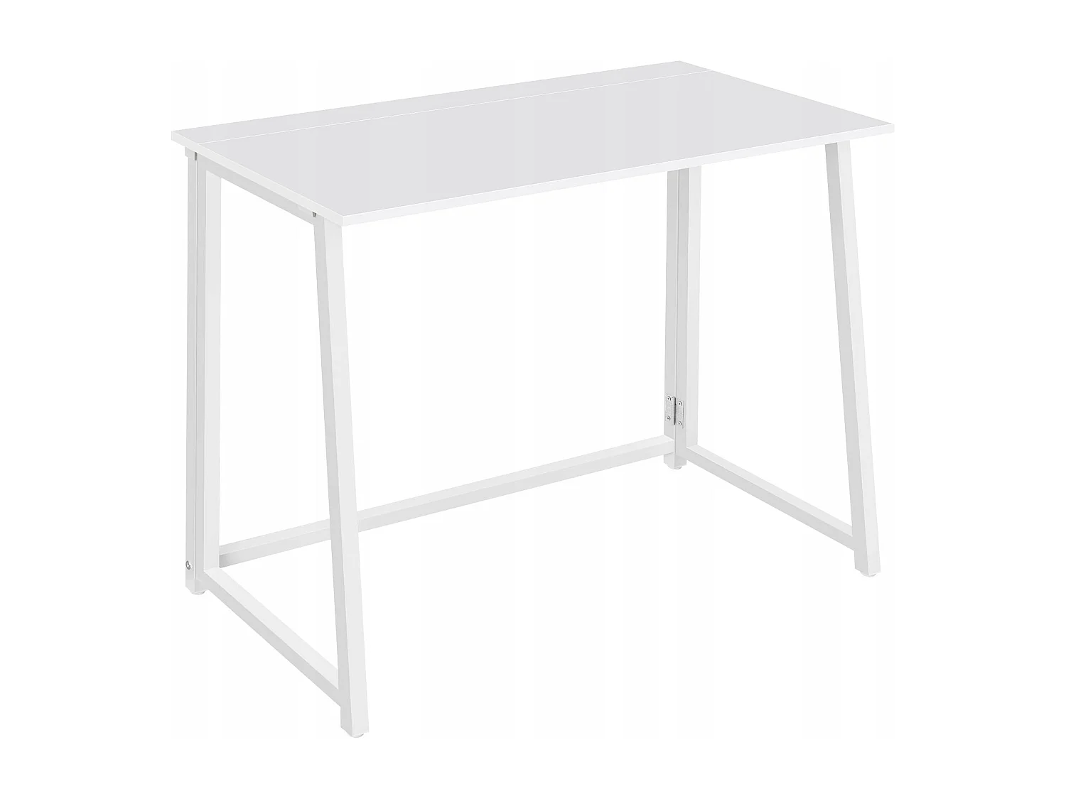 Bureau informatique MAX 1.0 - blanc / pieds blancs