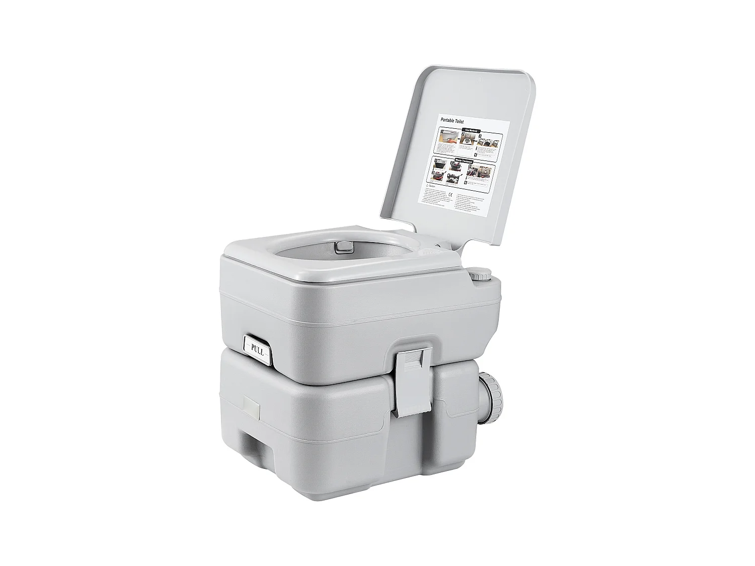 Toilette Portable SucceBuy 20 L, avec Sac de Transport pour le Camping