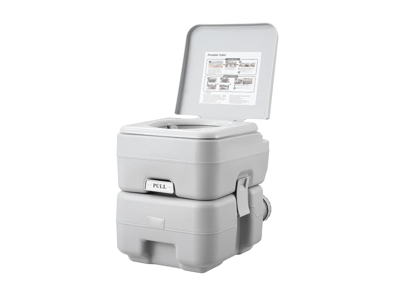 Toilette Portable SucceBuy 20 L, avec Sac de Transport pour le Camping