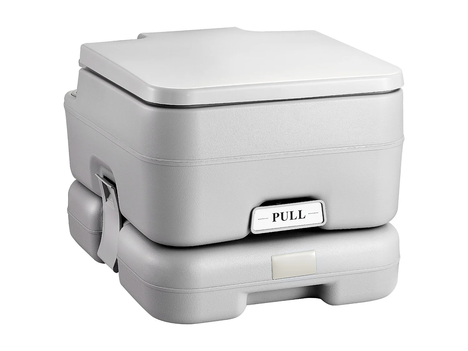 Toilette Portable SucceBuy 12 L, Toilette Portable pour Camping Voyage avec Chasse d’Eau Réservoir