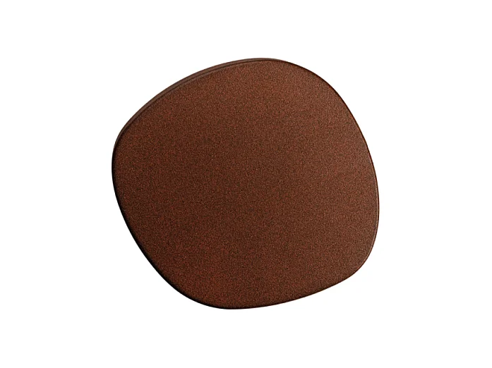 Zafferano Ciottolo Applique LED IP54 7W 890lm 3000K en Aluminium Corten