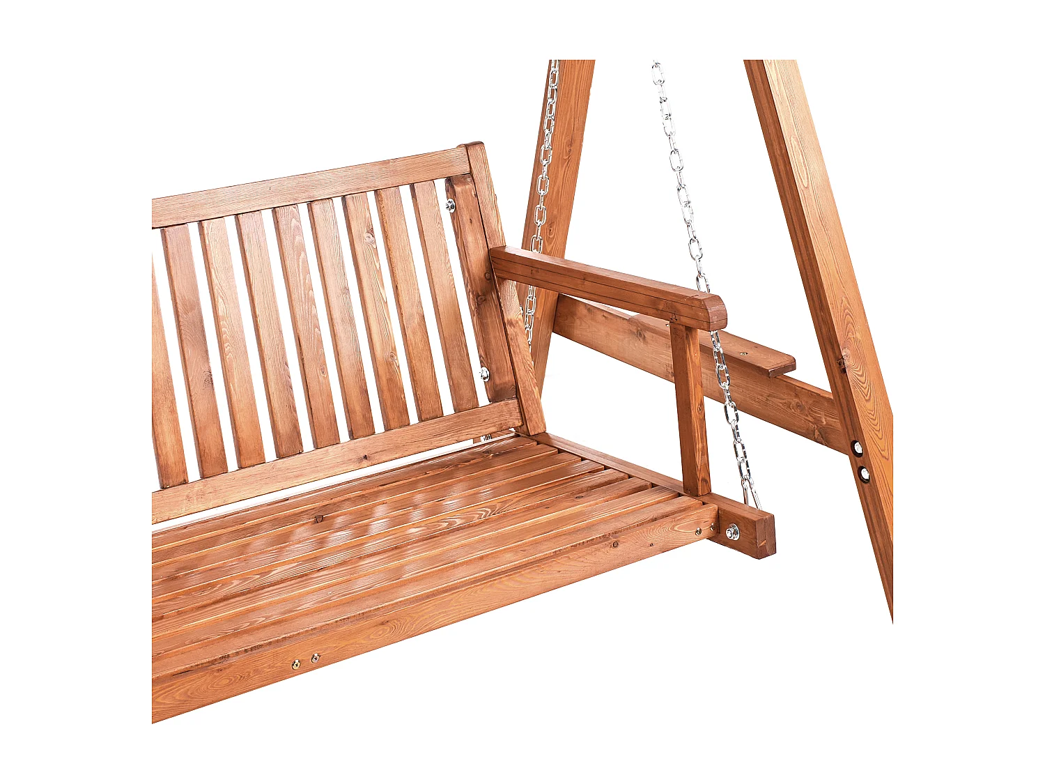 Dondolo da giardino FICARELLA Marrone