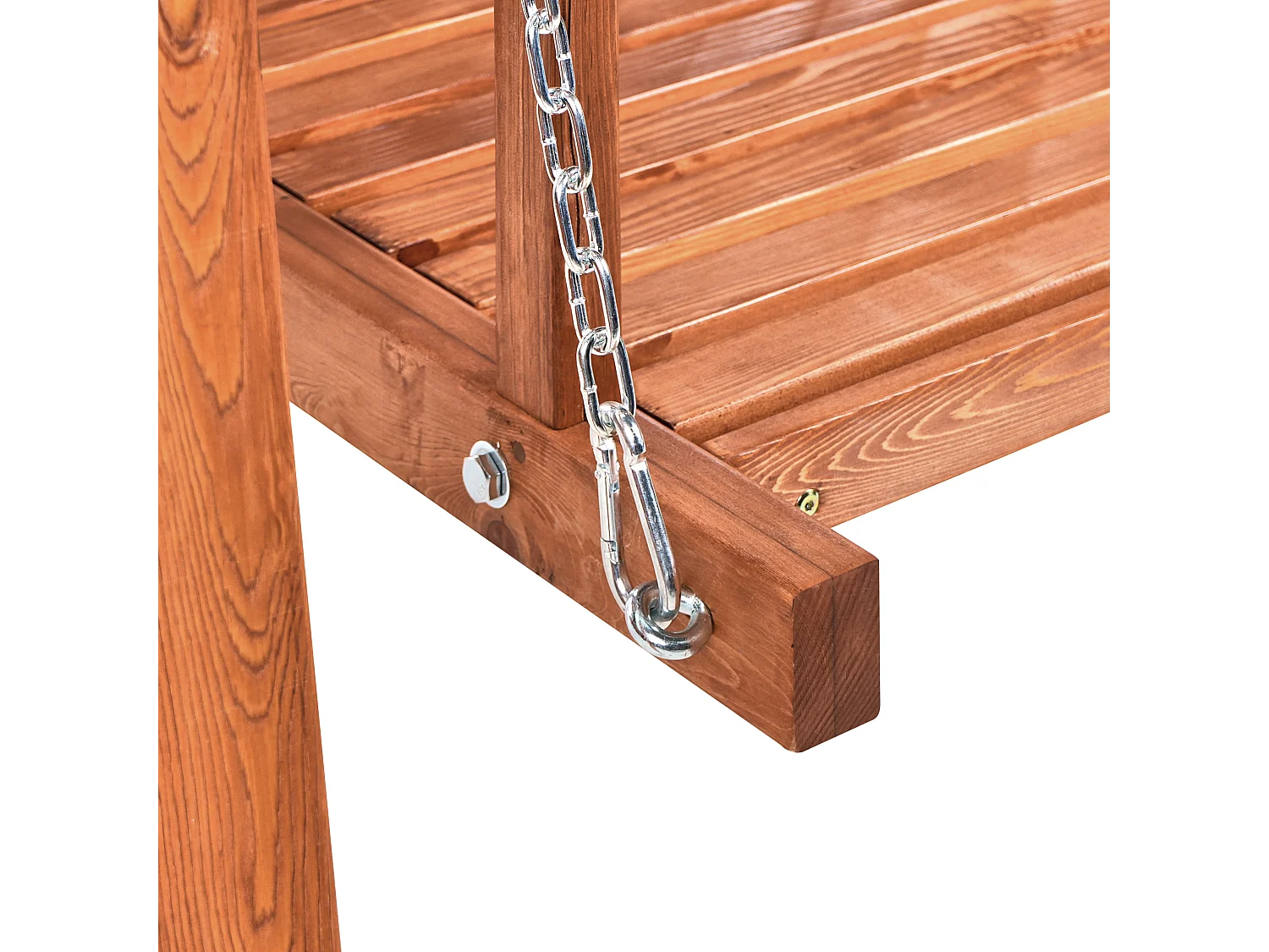 Dondolo da giardino FICARELLA Marrone