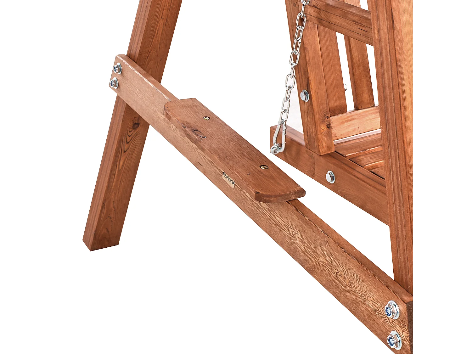 Dondolo da giardino FICARELLA Marrone