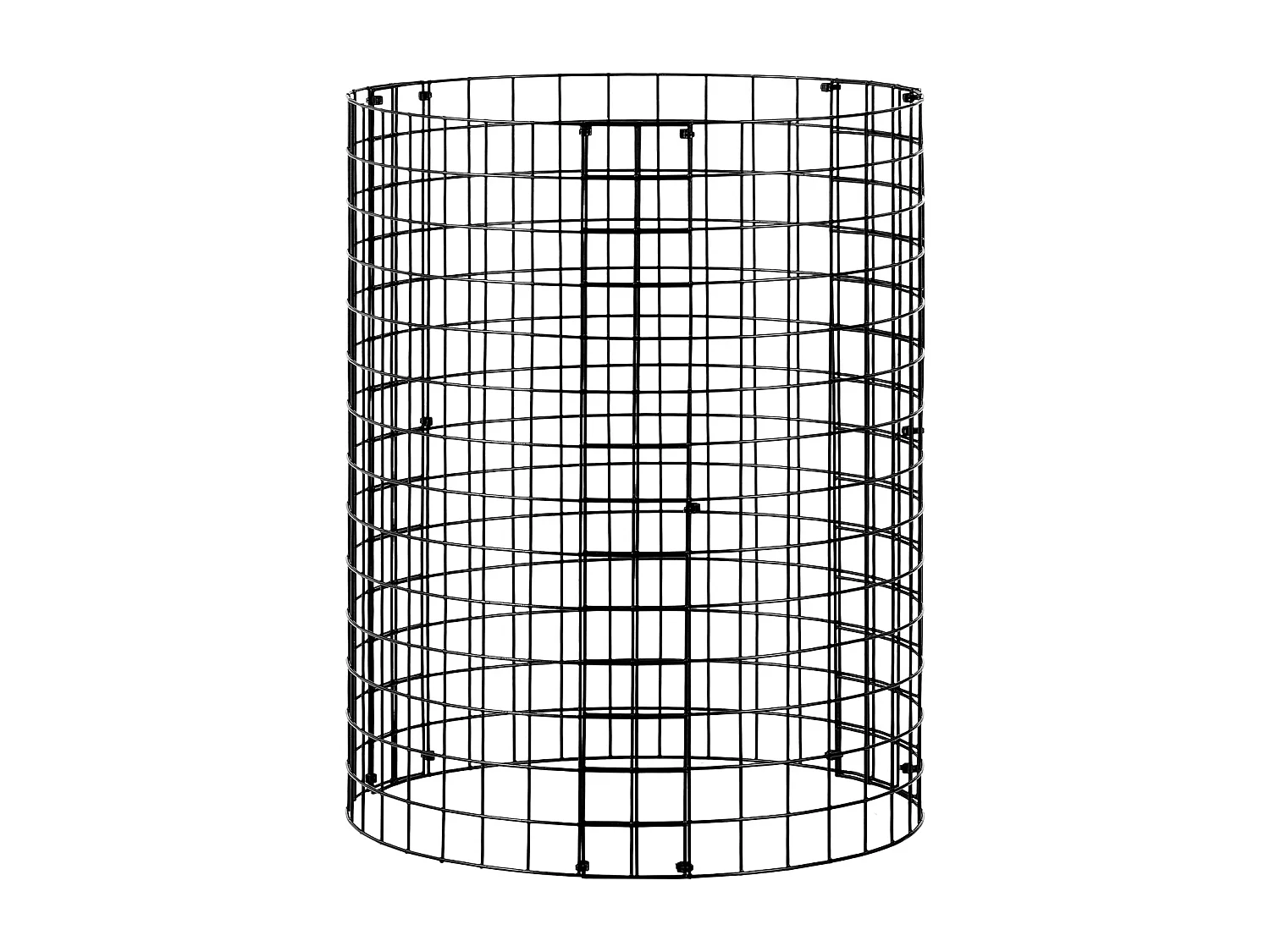 Cages et Supports pour Plantes SucceBuy, 6 Pièces, 32 cm de Diamètre x 35,6 cm de Hauteur, Garde les Animaux à l'Extérieur
