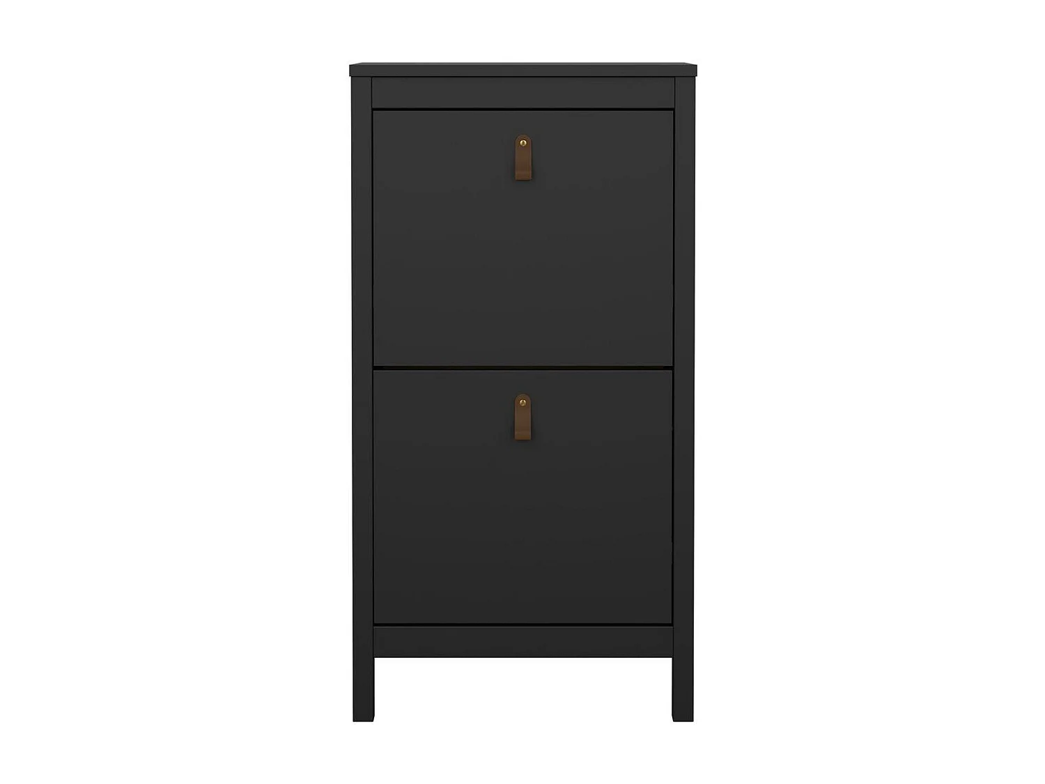 Shoe rack with 2 drop-down doors, H102.9 cm - BARCELONA