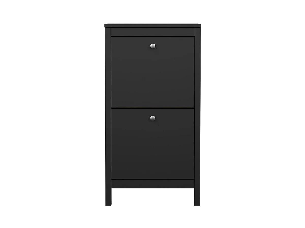Shoe rack with 2 drop-down doors, H102.9 cm - BARCELONA
