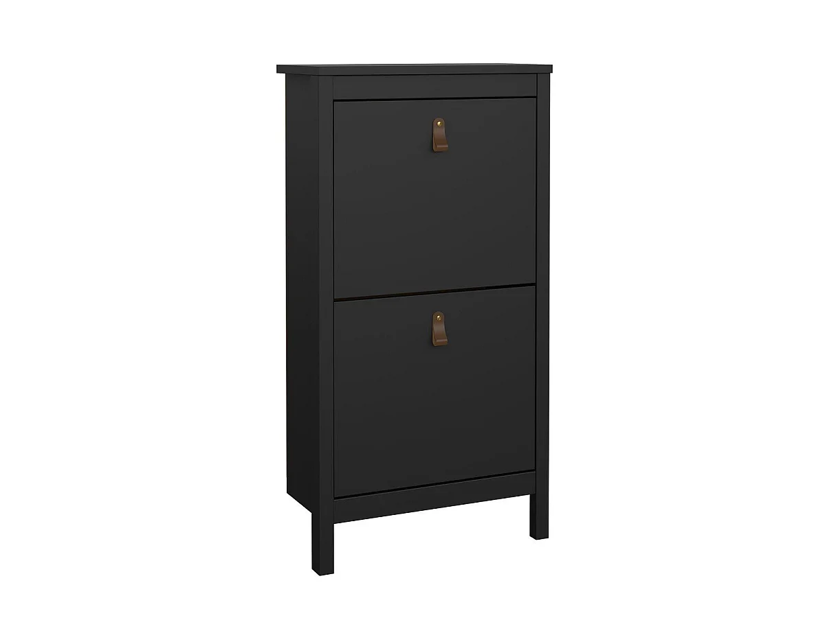 Shoe rack with 2 drop-down doors, H102.9 cm - BARCELONA