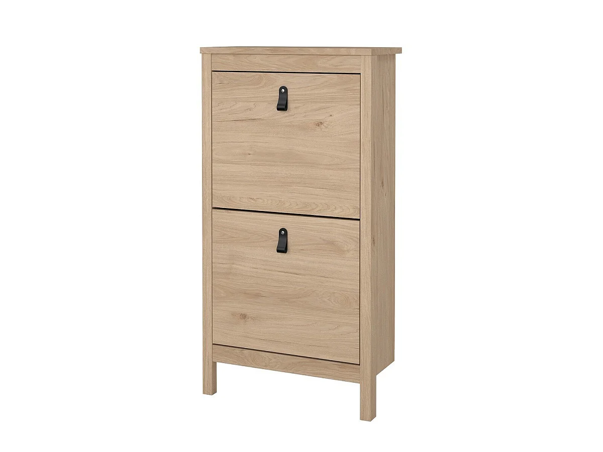 Shoe rack with 2 drop-down doors, H102.9 cm - BARCELONA