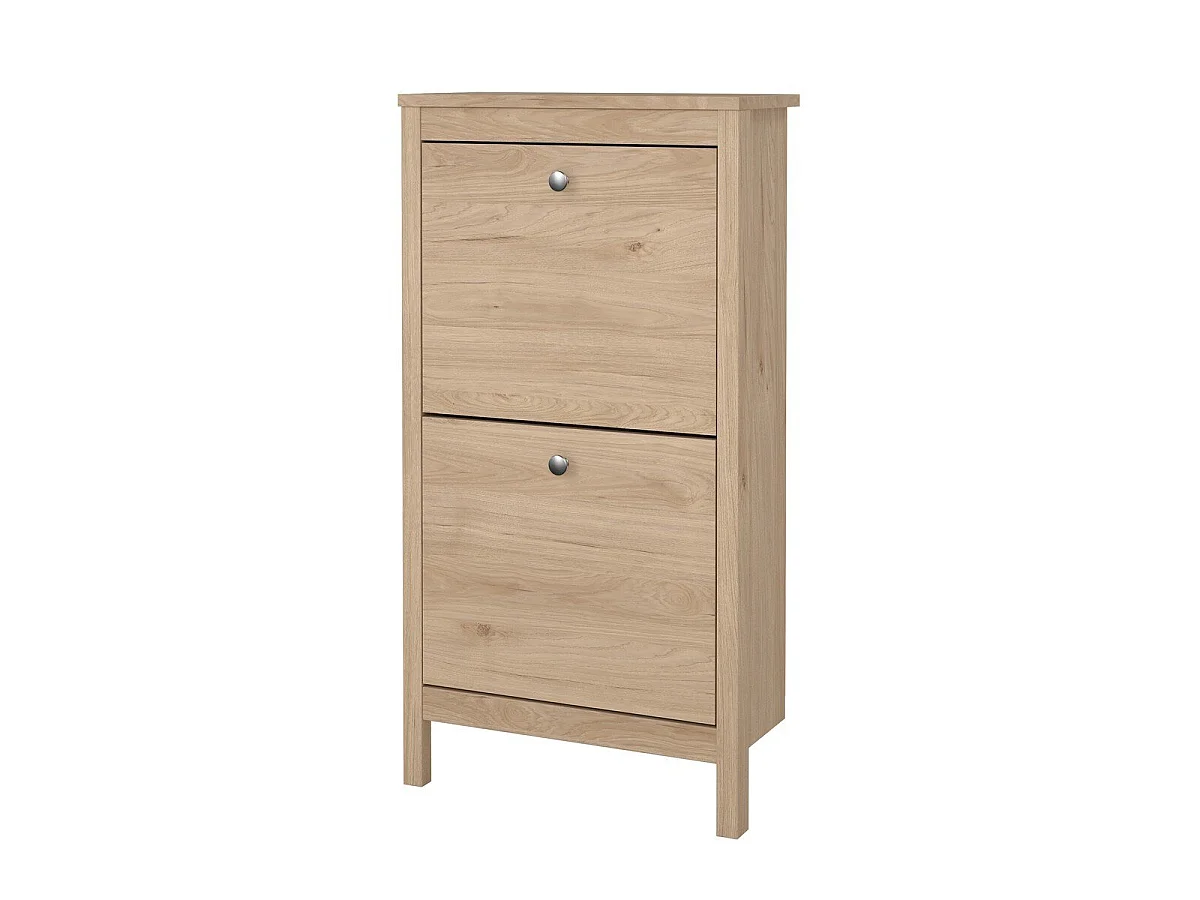 Shoe rack with 2 drop-down doors, H102.9 cm - BARCELONA