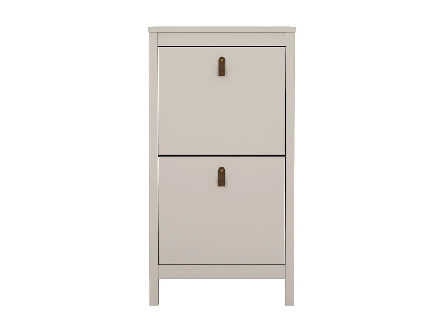 Shoe rack with 2 drop-down doors, H102.9 cm - BARCELONA
