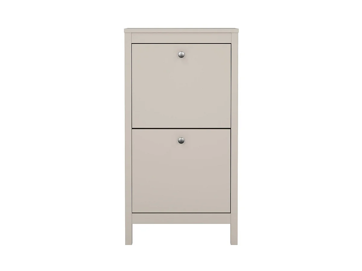 Shoe rack with 2 drop-down doors, H102.9 cm - BARCELONA