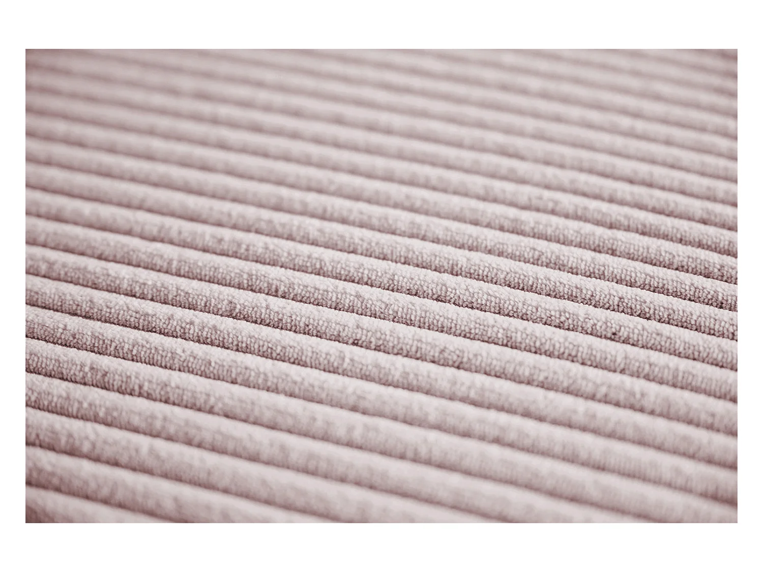 Coussin - Rose Velours côtelé - WIOLO SOFT