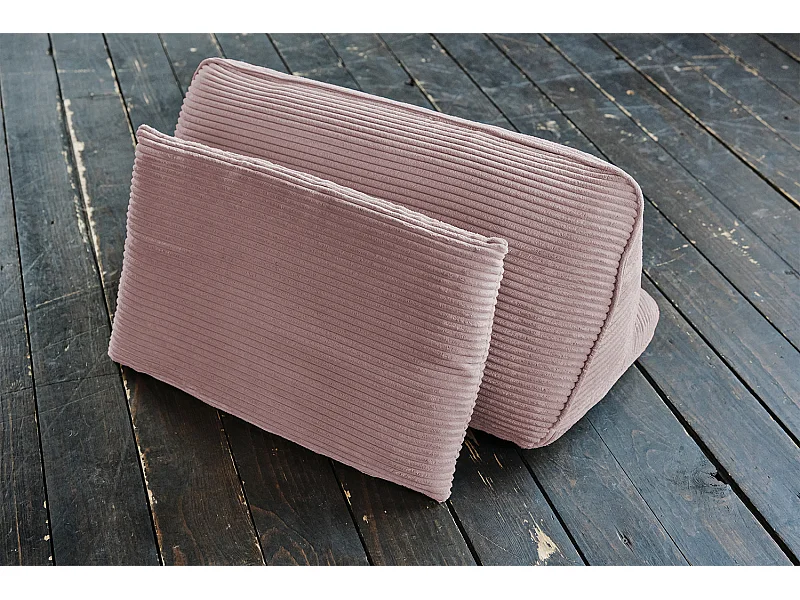 Cuscino - Rosa Velluto a coste - WIOLO SOFT