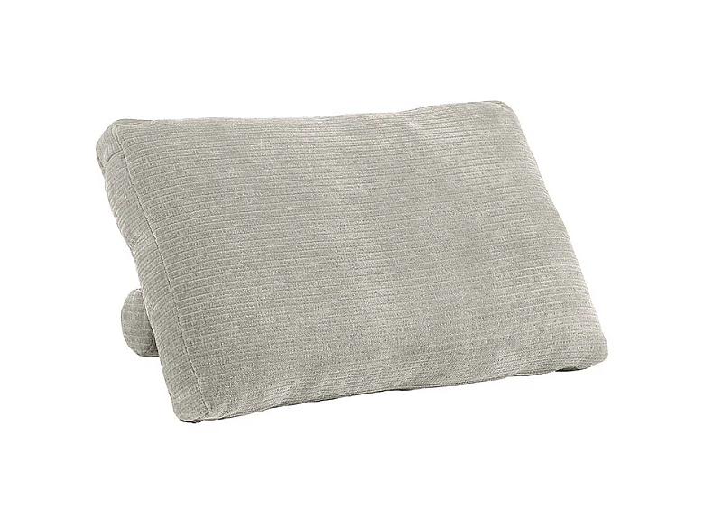 Coussin - argent Velours côtelé - SEPHI