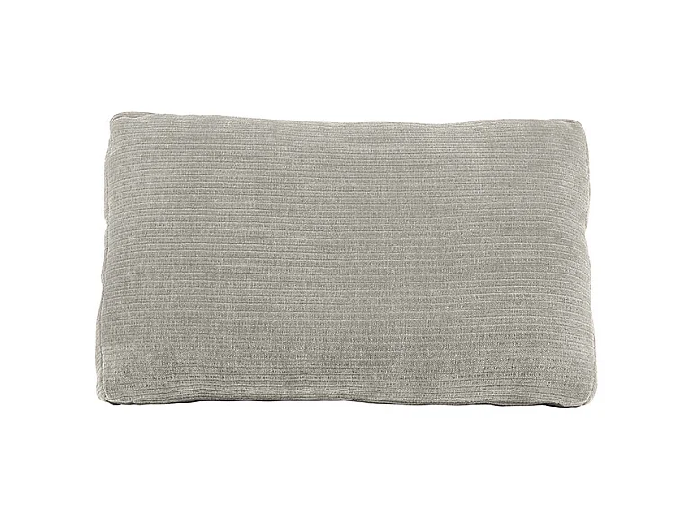Coussin - argent Velours côtelé - SEPHI