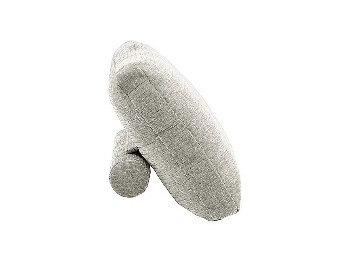 Coussin - argent Velours côtelé - SEPHI