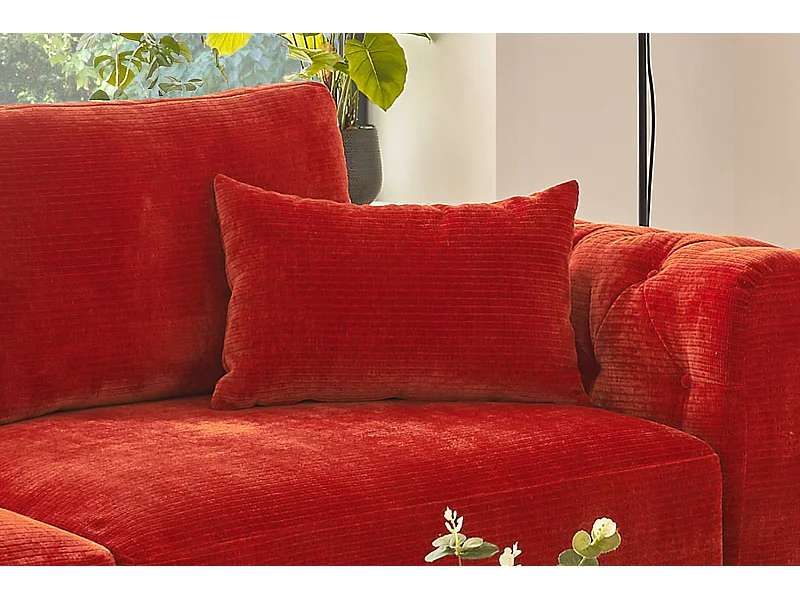 Spitzkissen - Rot Cord - SEPHI