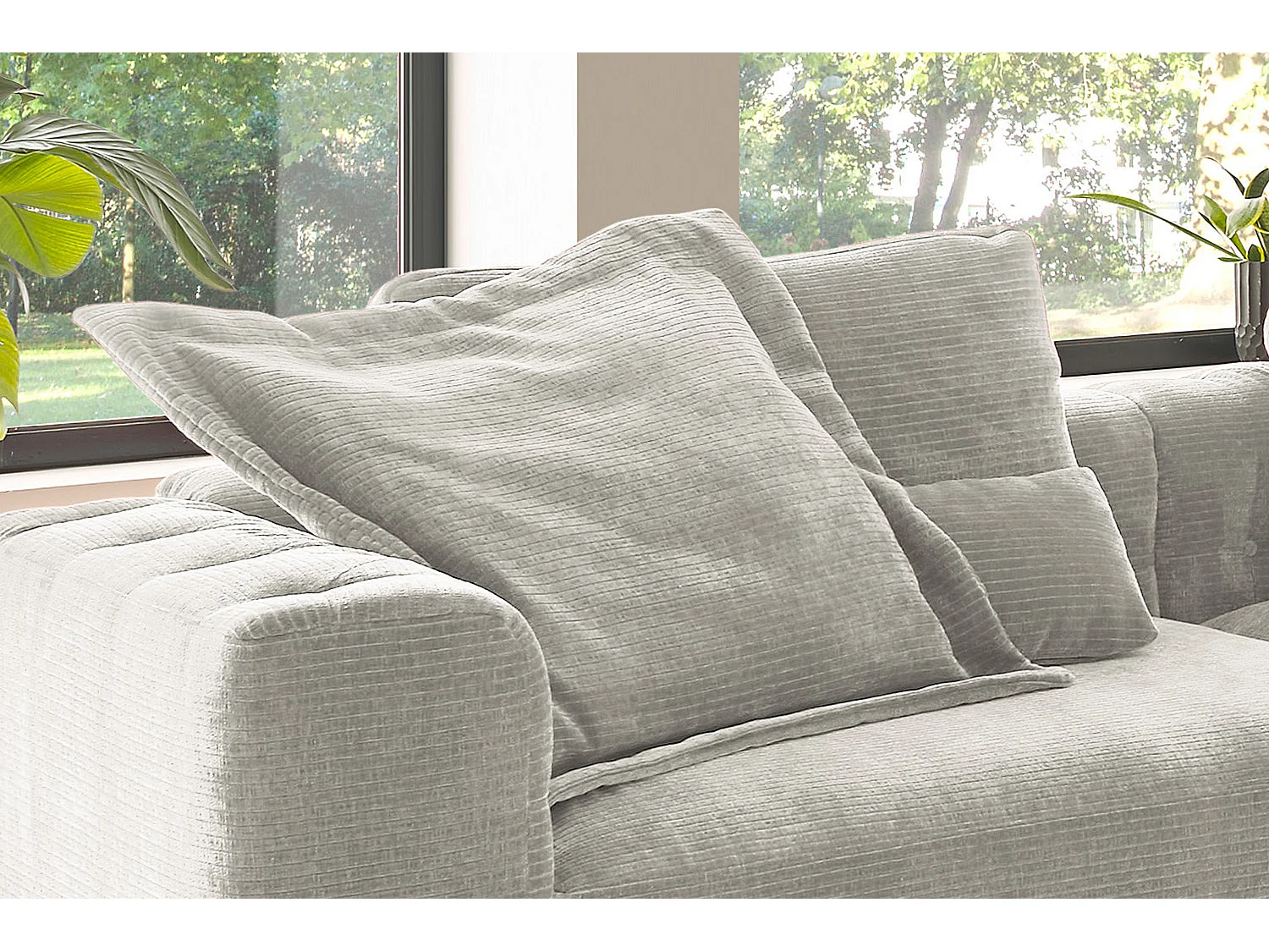 Flatterkissen - Silber Cord - SEPHI