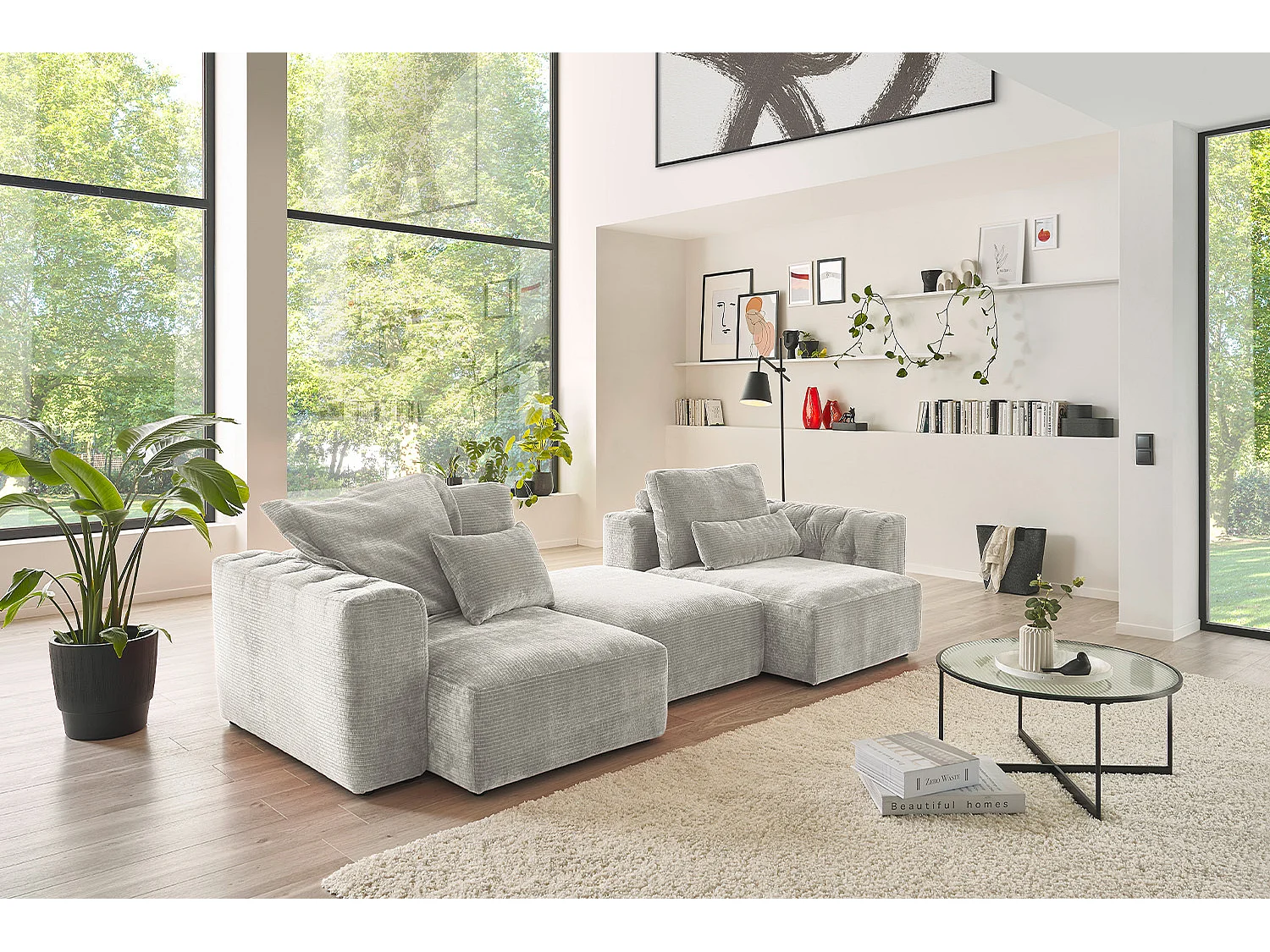 Flatterkissen - Silber Cord - SEPHI