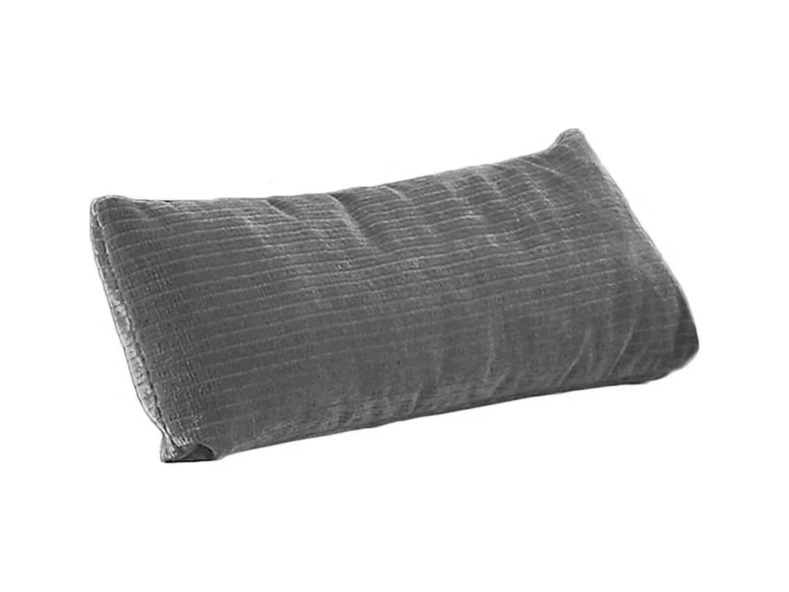 Coussin - Gris Velours côtelé - SEPHI