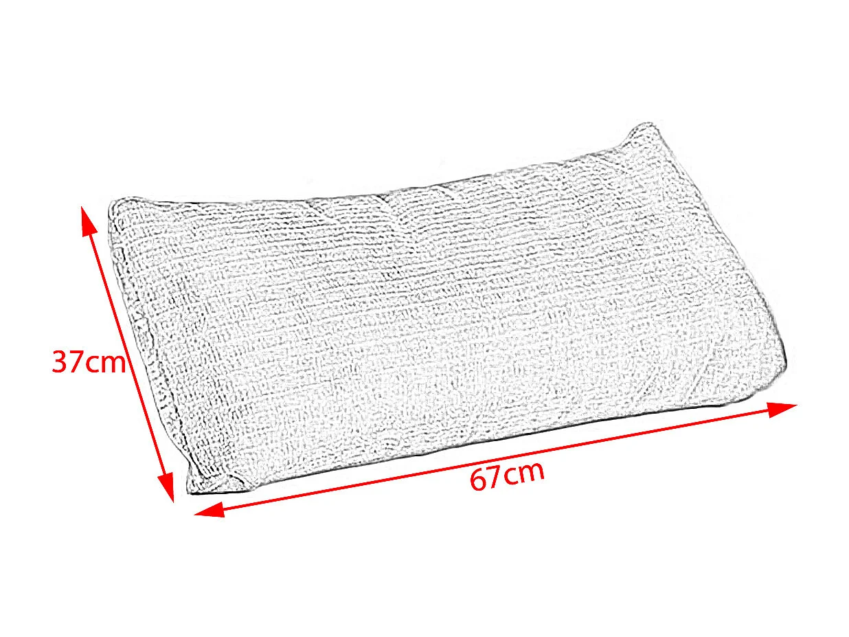 Nierenkissen - Grau Cord - SEPHI