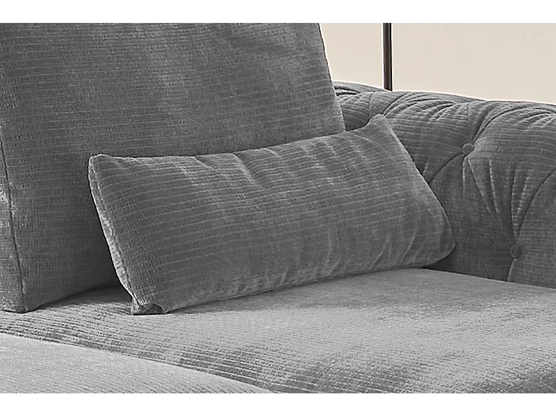 Nierenkissen - Grau Cord - SEPHI