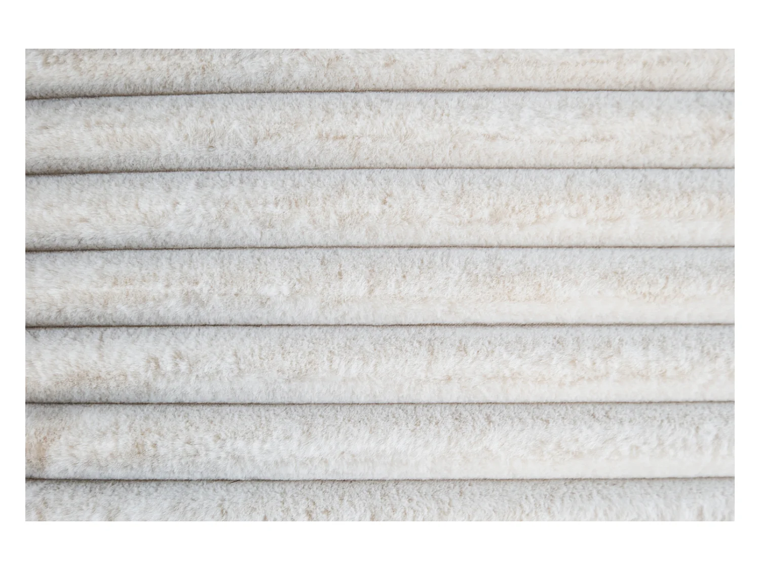 Coussin - blanc crème Velours côtelé - WIOLO SOFT