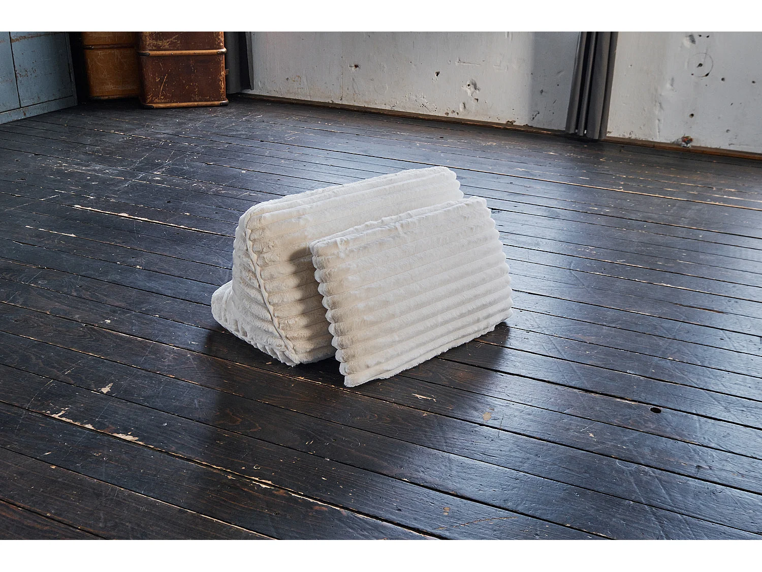 Cuscino - bianco crema Velluto a coste - WIOLO SOFT