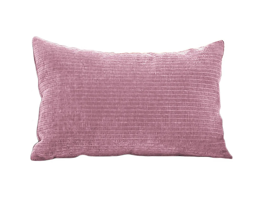 Coussin - Rose Velours côtelé - SEPHI