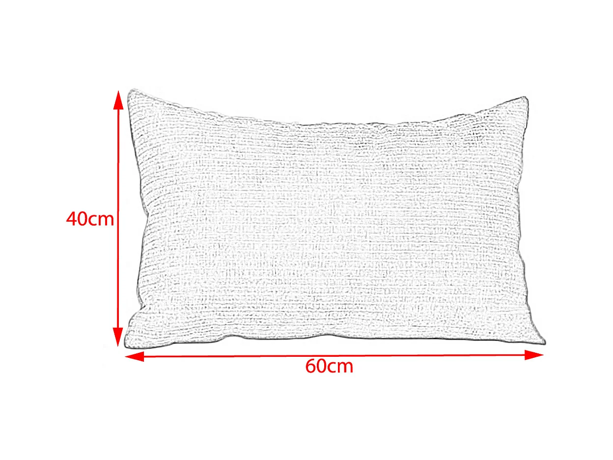 Coussin - Rose Velours côtelé - SEPHI