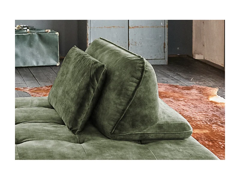 Rückenkissen - Grün Velvet - WIOLO