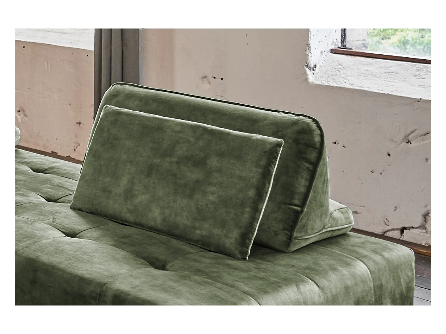 Coussin - Vert Velours - WIOLO