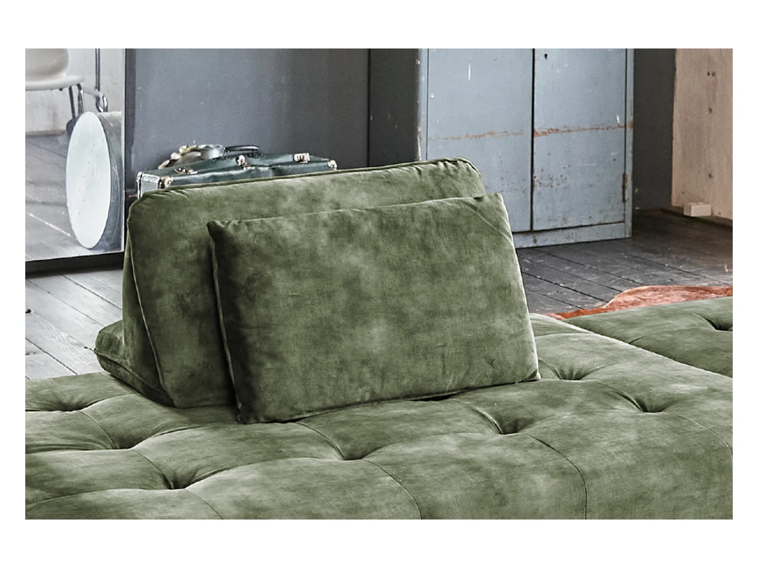 Coussin - Vert Velours - WIOLO