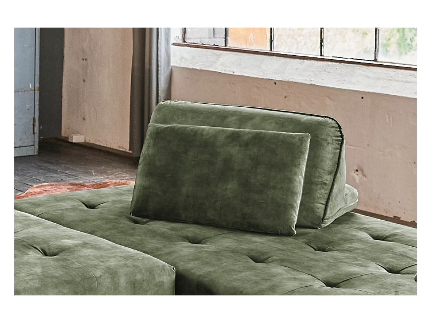 Coussin - Vert Velours - WIOLO