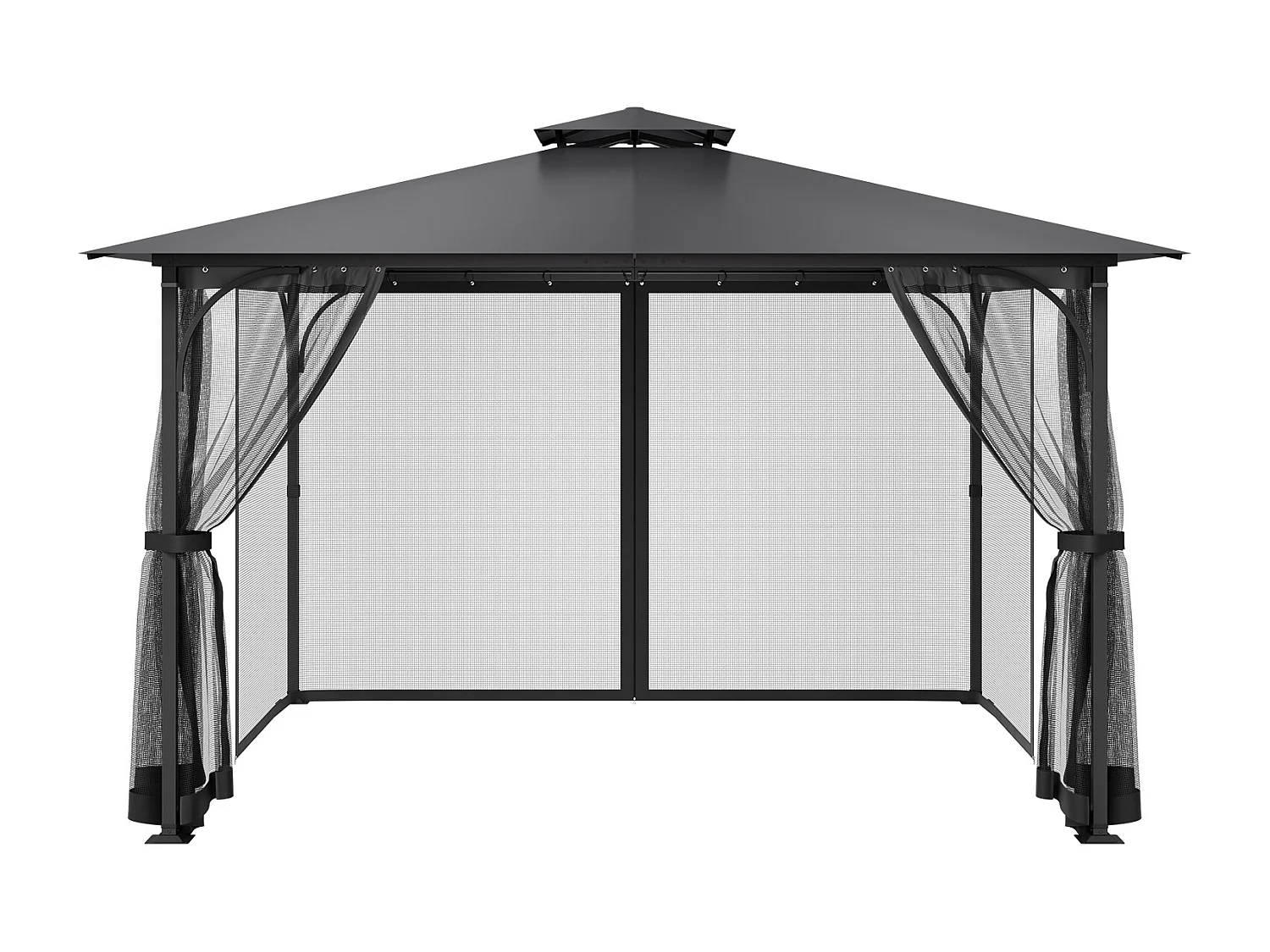 Tonnelle Barnum de Jardin SucceBuy Filet de Remplacement pour Tonnelle de Patio de 3,6 m x 3,6 m x 2,3 m (12 x 12 x 7,5 pi), Filet Uniquement