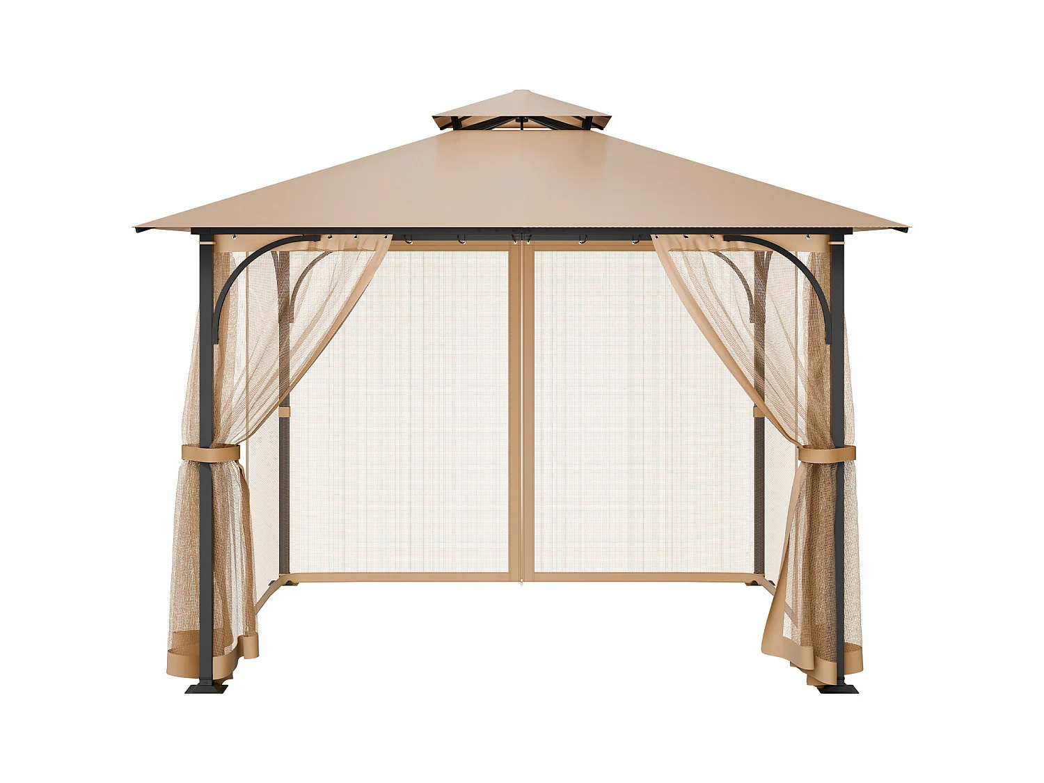 Tonnelle Barnum de Jardin SucceBuy Tonnelle Barnum de Jardin 305 x 305 x 213.5 cm - Filet Inclus