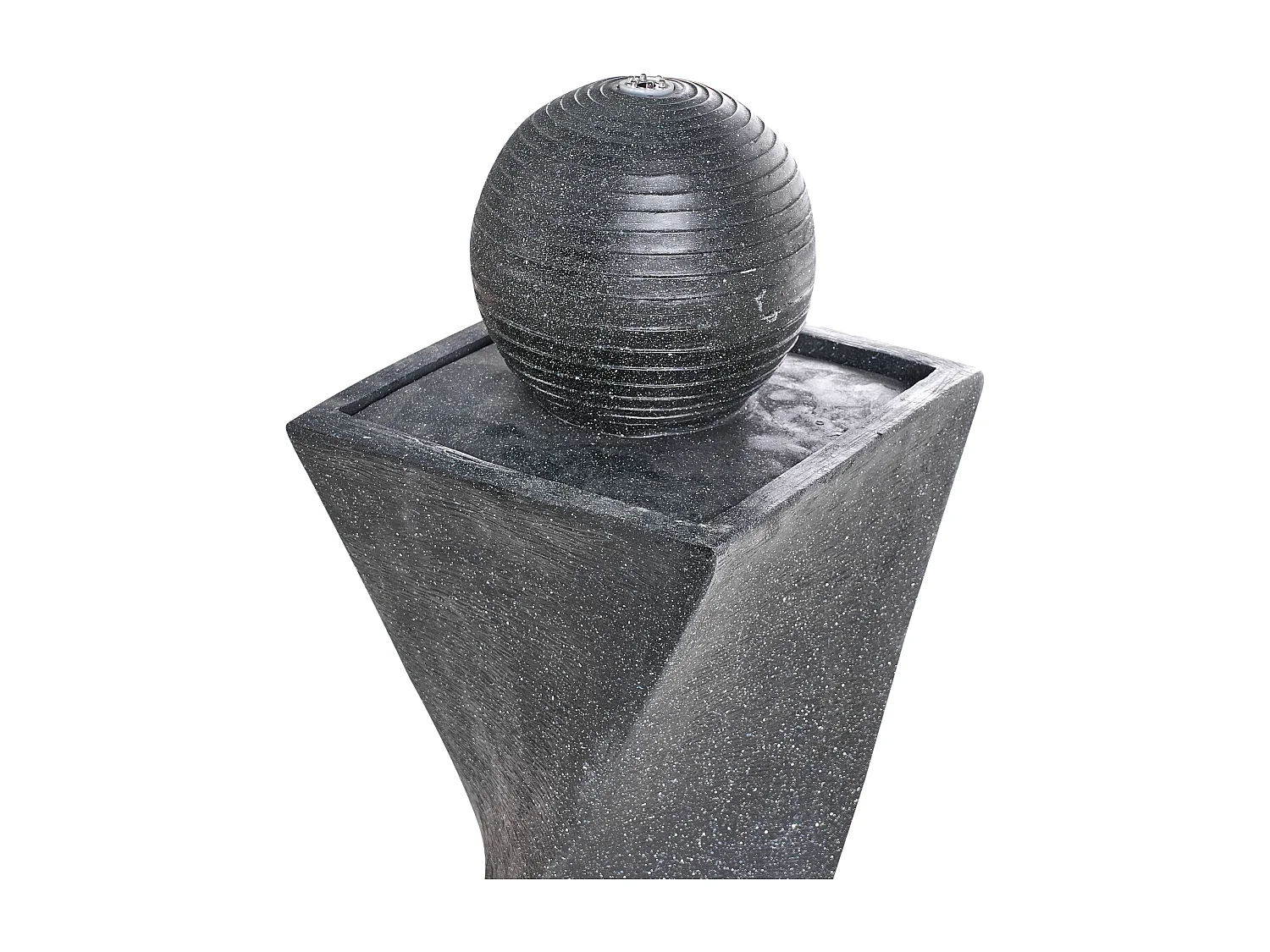 Fontana da giardino LED ACQUACHETA Grigio grafite