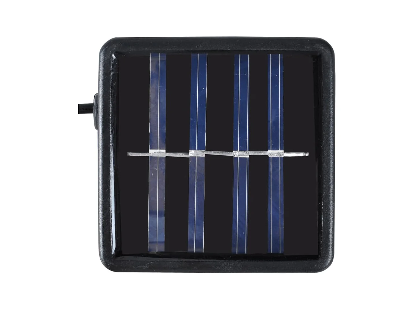 Zonne-energie LED slingerverlichting 24 lampjes 3,8m (2 stuks)