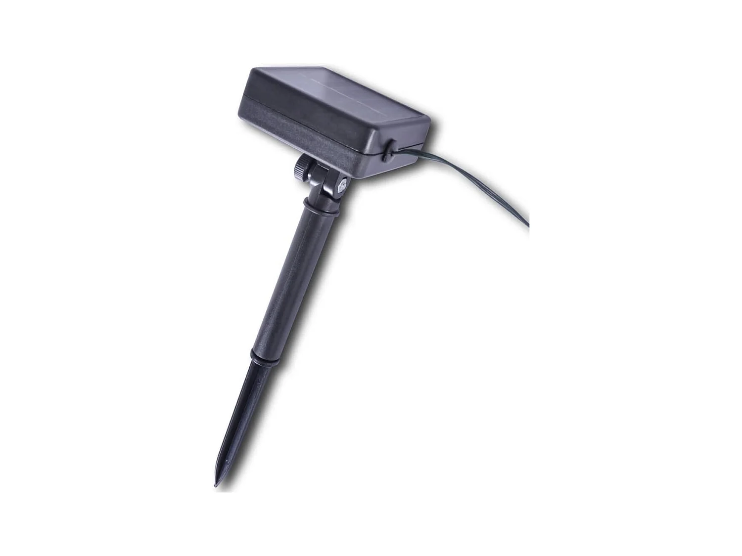 Zonne-energie LED slingerverlichting 24 lampjes 3,8m (2 stuks)