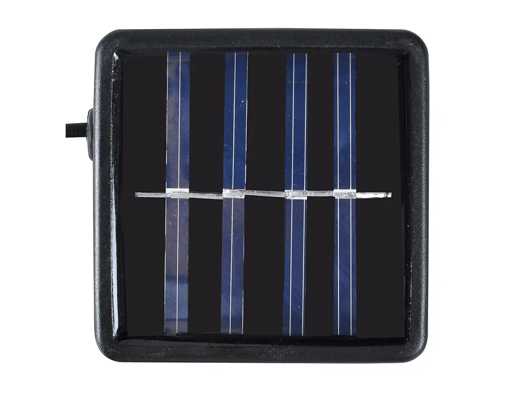 Guirlande lumineuse solaire à LED 24 lumières 3,8 m 2 pcs