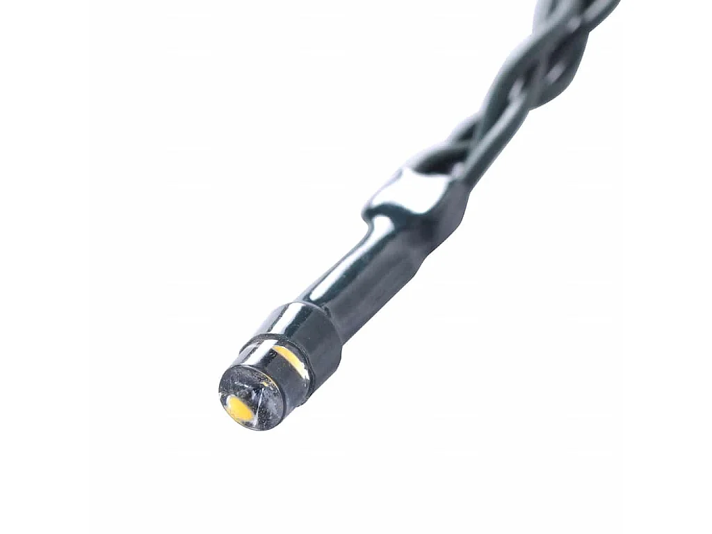 Zonne-energie LED slingerverlichting 24 lampjes 3,8m (2 stuks)