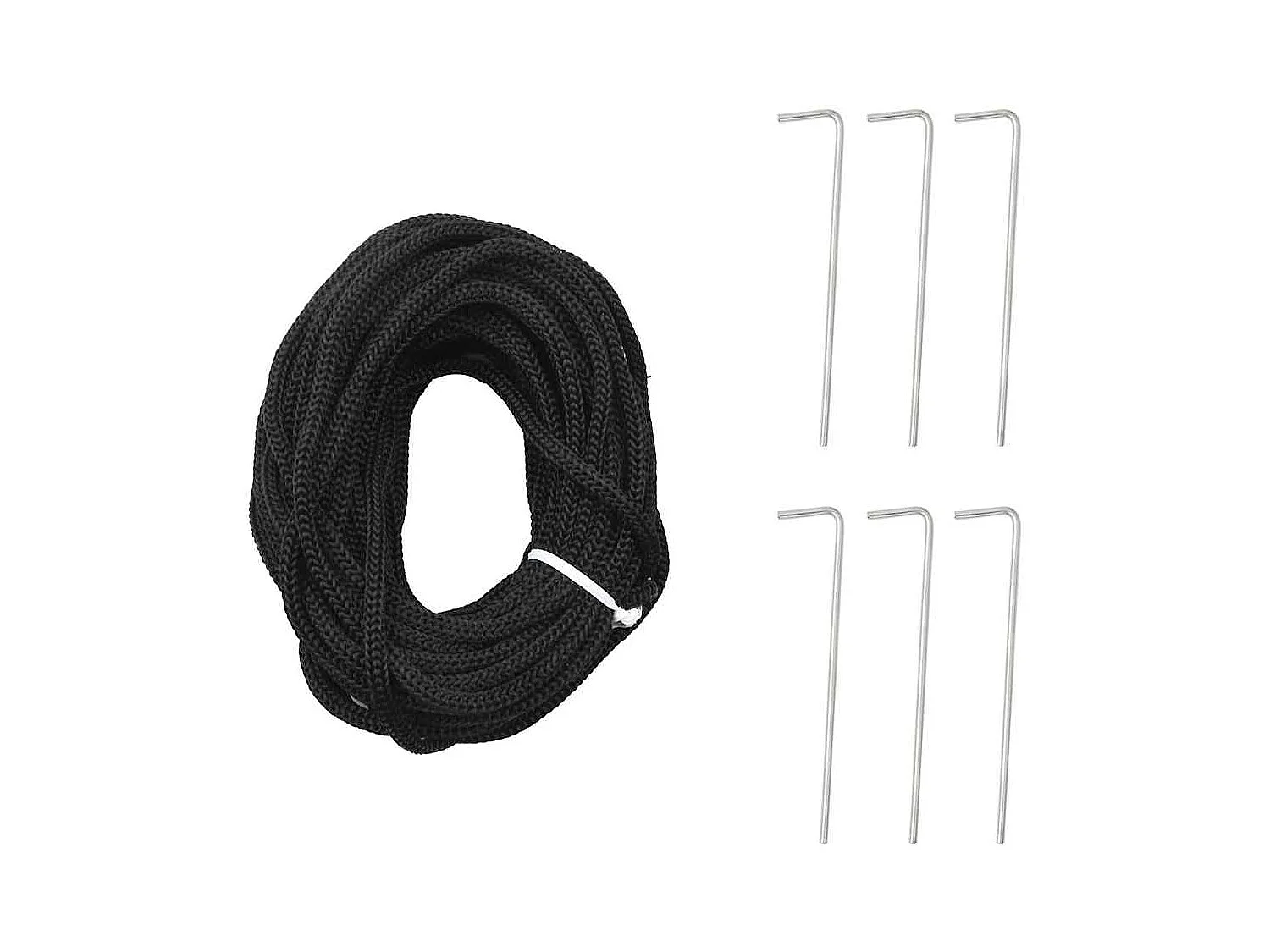 Albero di Natale a LED su Pennone 200 LED Bianco Freddo 180 cm