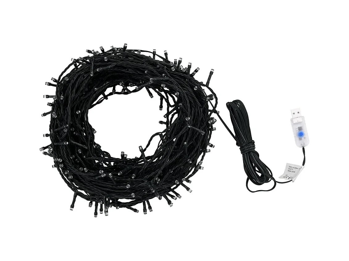 Lichtsnoer 400 LED's voor binnen en buiten 40 m koudwit