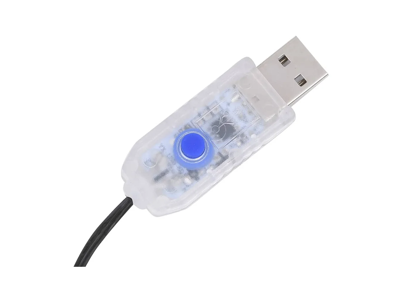 Lichtsnoer 400 LED's voor binnen en buiten 40 m koudwit