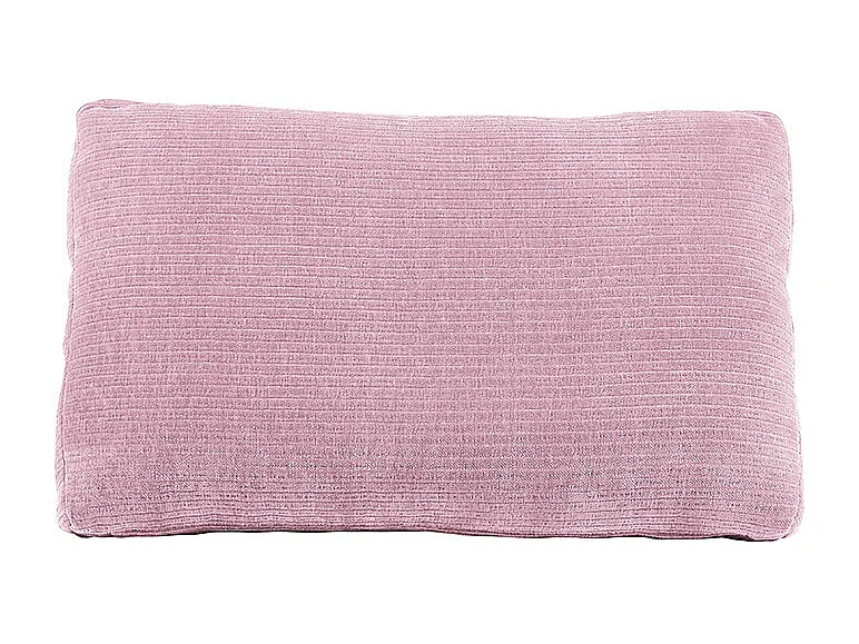 Coussin - Rose Velours côtelé - SEPHI