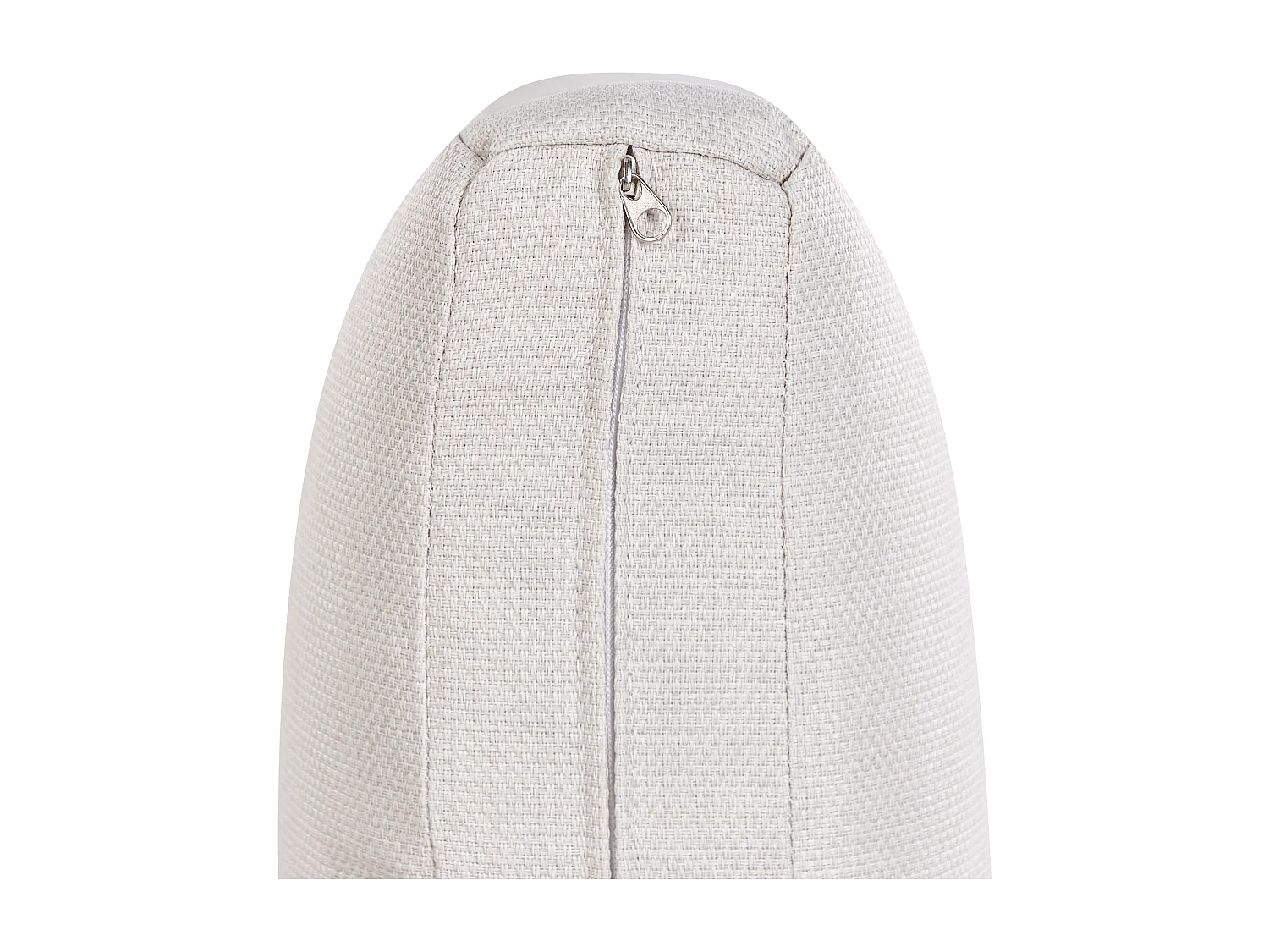 Ensemble de housses de coussins d'extérieur LANCIANO Blanc cassé